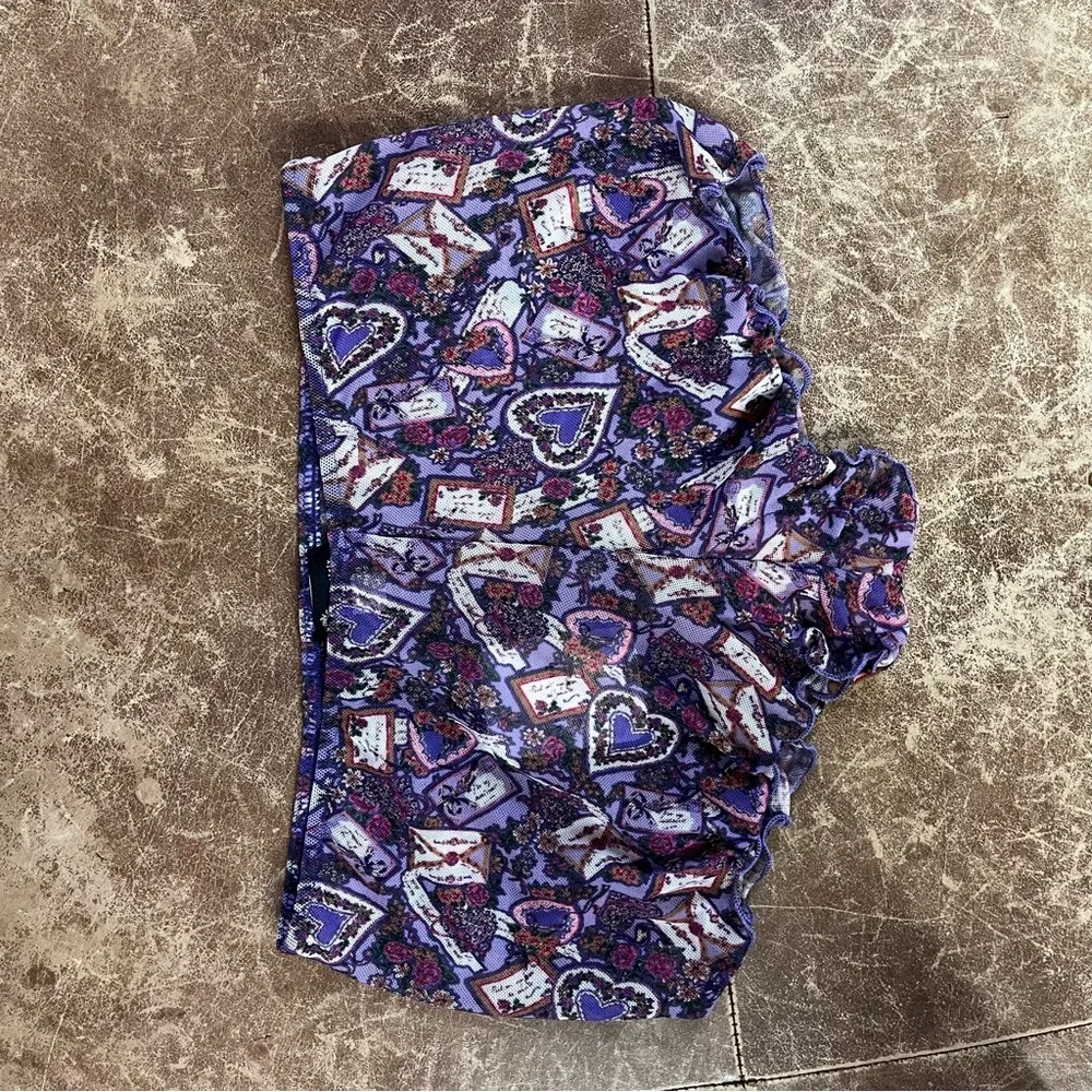NEW‎ Intimately Free People Set Women Small Purple Only Hearts Top & Bottom $128